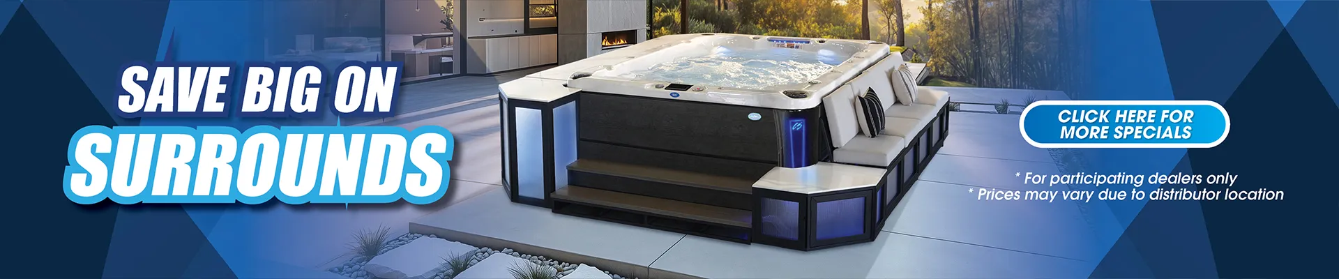 Calspas hot tub being used in a family setting - Glen Burnie