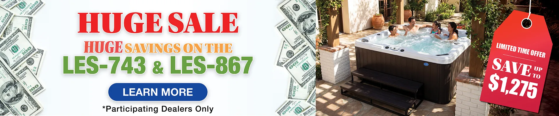 Calspas hot tub being used in a family setting - Glen Burnie