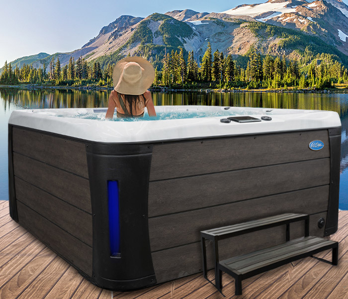 Calspas hot tub being used in a family setting - hot tubs spas for sale Glen Burnie